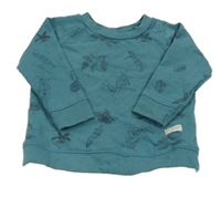 Modrá mikina se zeleninou Mamas&Papas