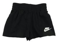 Černé kraťasy s logem Nike