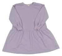 Lila teplákové šaty H&M