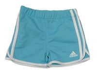 Světlemodré sportovní kraťasy Adidas