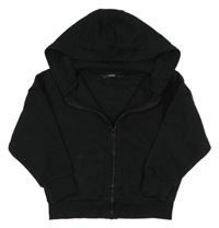 Černá propínací mikina s kapucí George