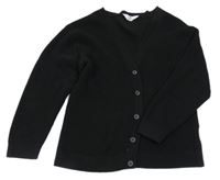 Černý propínací svetr H&M