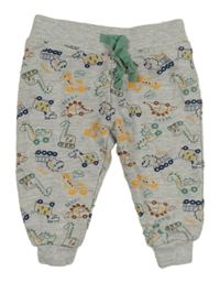 Šedé tepláky s diny Ergee