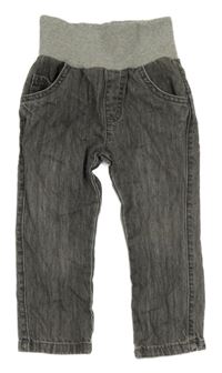 Šedé skinny rifle s úpletovým pasem Esprit