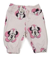 Světlerůžové tepláky s Minnie Primark