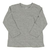 Šedé triko H&M