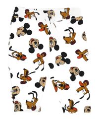Bílé tepláky s Mickeym a Plutem Primark