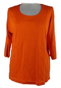 Dámské cihlově červené triko Street One 