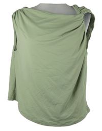 Nové - Dámský světlezelený crop top F&F