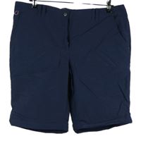 Dámské tmavomodré šusťákové outdoorové kraťasy The Nature Trail 