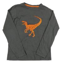 Šedé triko s dinem Mountain Warehouse