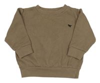 Béžová mikina s výšivkou Next