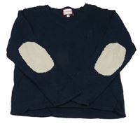 Tmavomodrý svetr NECK & NECK