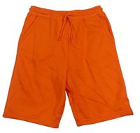Oranžové teplákové kraťasy Primark