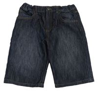 Tmavomodré riflové kraťasy Denim Co.