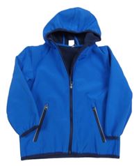 Modrá softshellová bunda s kapucí Kiki&Koko