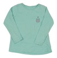 Pomněnkové triko s medvídkem Dunnes