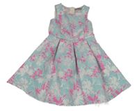 Světlemodro-růžové vzorované šaty Freespirit