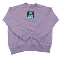 Levandulová mikina s Kakashi H&M