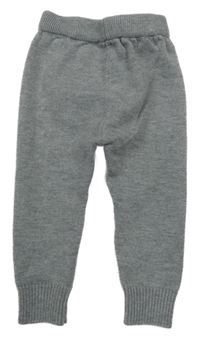 Šedé pletené kamaše 