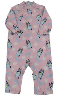 Světlerůžový UV overal s Bluey George