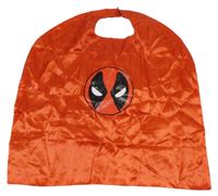 Kostým - Červeno/černý saténový oboustranný plášť - Spider-man/Batman