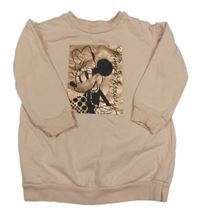 Pudrová mikina s Minnie Tu