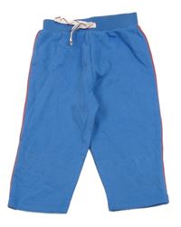 Modré melírované tepláky s pruhem George