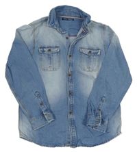 Modrá riflová košile Next