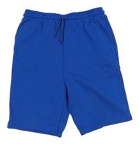 Cobaltově modré teplákové kraťasy PRIMARK
