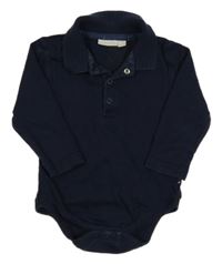 Tmavomodré teplákové polo body Jojo Maman Bébé