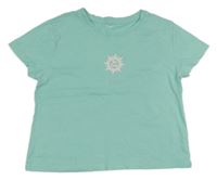Tyrkysové tričko se sluncem Studio