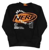 Černá mikina s logem Nerf