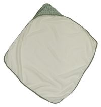 Bílá osuška s kapucí