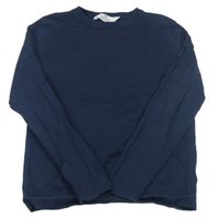 Tmavomodrý lehký svetr H&M