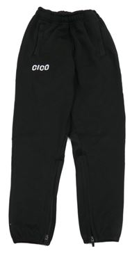 Černé sportovní tepláky s logem CICO