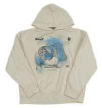 Smetanová mikina s ovladačem a kapucí C&A