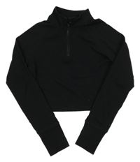 Černé crop triko Primark