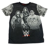 Černé tričko s Wrestlery George
