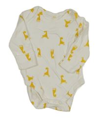 Bílé body s žirafami