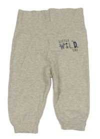 Béžové tepláky s nápisem Lupilu