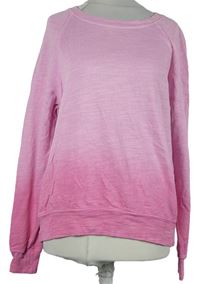 Dámská světlerůžová ombré mikina M&S