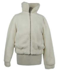 Dámská bílá huňatá bunda Primark 