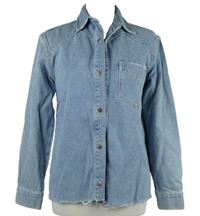 Dámská světlemodrá riflová bunda Zara 