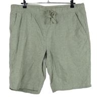 Pánské světlekhaki plátěné kraťasy Livergy vel. 38