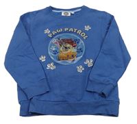 Modrá mikina s Paw Patrol Nickelodeon