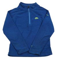 Modrá pruhovaná fleecová funkční mikina Trespass