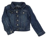 Tmavomodrá riflová bunda GAP