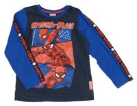 Modré triko Spiderman Tu