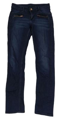 Tmavomodré skinny rifle Denim Co.